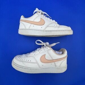 Nike Court Vision Low Next Nature Sun Club Sail Sanddrift DH3158-101 Womens 6